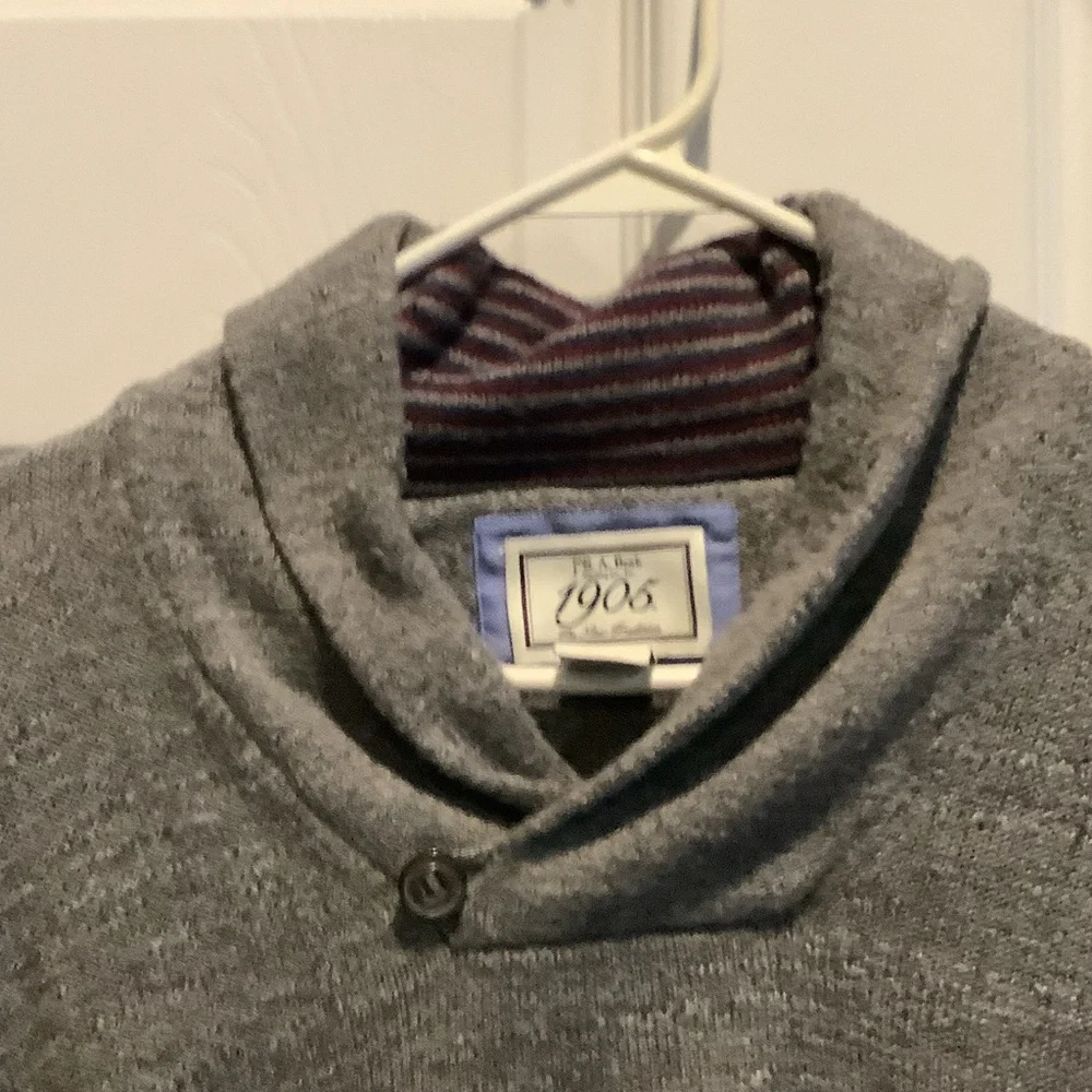 Jos. A. Bank Classic Gray Turtleneck‎ Sweater